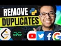 Remove Duplicates From Sorted Array Python Leetcode