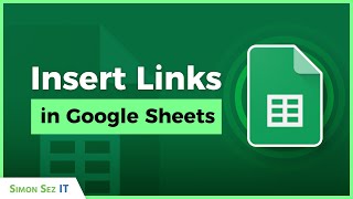 Inserting Links into Google Sheets
