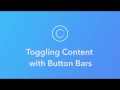 Ionic Creator Tutorials // Toggling Content with Button Bars