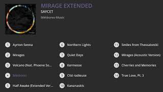 SAYCET - Mirage Extended (Full Album)
