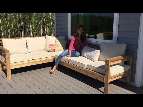 How to Build a 2x4 Outdoor Sectional Tutorial How to Build a 2x4 Outdoor Sectional Tutorial