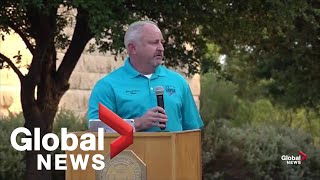 Odessa mayor gives passionate tribute to victims of Texas shooting