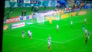 Pênalti que deu polêmica no Palmeiras x Corinthians