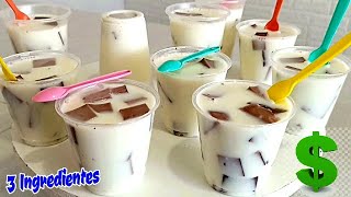 Con tan solo 3 ingredientes Postre super DELICIOSO ,Para VENTA |POSTRE GELATINA MOSAICO CHOCOLATE