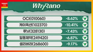 OCI(010060), 케이옥션(102370), 루닛(328130)_WhyRaNo (20220725)