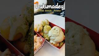 Lukumades : Athens Greece A popular Greek Donuts shop that always has a long line!