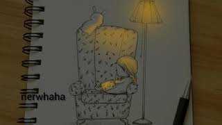 تلوين الانمي Draw GLOWING effect using colored PENCILS | Ep #3