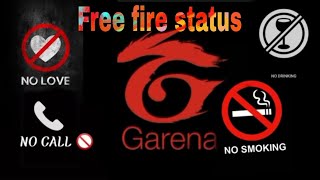 no love status free fire no girlfriend status no WhatsApp status no smoking status no call status