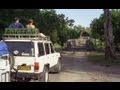 Road from Moremi to Savute Botswana. Travel guide.