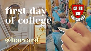 First Day at Harvard | freshman year vlog, 하버드 개강 브이로그