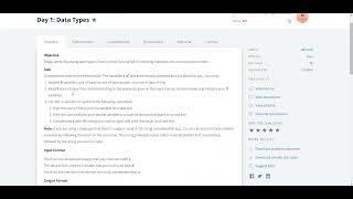 #1: "Data Types" Python Hackerrank 30 days of Code | #programmingwithsahil #python #hackerrank