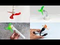 How To Make Rechargeable Hand Fan, Table Fan, Ceiling Fan, Usb Fan From DC Motor 4 Easy Way at Home