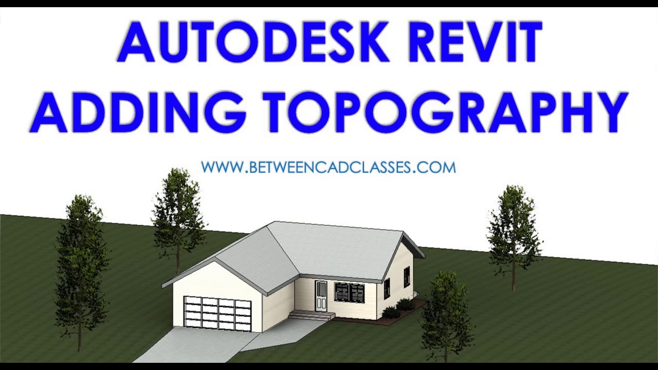 Adding Topography In Autodesk Revit Youtube