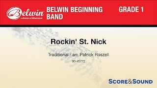 Rockin' St. Nick, arr. Patrick Roszell – Score & Sound