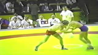 1990 Senior Greco World Championships: 74 kg Gordy Morgan (USA) vs. Unknown