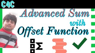Sum With Offset Function | Dynamic Sum for Multiple Column | Excel For Analysis