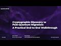 Webinar: Cryptographic Discovery to Post-Quantum Migration A Practical End-to-End Walkthrough
