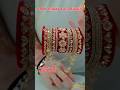 Red Bridal Bangles Set 2024 🔥🔥 #Chudimahal #shorts #youtubeshorts #shortvideo #ytshorts #bangles