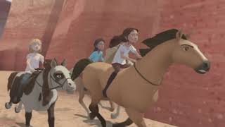 DreamWorks Spirit Riding Free - AMV - I'm Still Standing (Taron Egerton) - Spanish