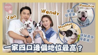 【寵物星訪】第16集《Pet 奴騷》Part 1｜樂隊主音 Van \u0026 太太 Wendy + Poochie \u0026 MooMoo｜一家四口邊個地位最高？｜Smart Pet Pet