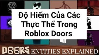 Xếp Hạng Độ Hiếm Của Các Thực Thể Trong Roblox Doors |Maru