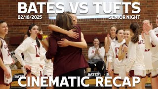 Bates Women's Basketball - Tufts Cinematic Recap