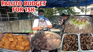 PALUTO SA FIESTAHAN SA PAMPANG ANGELES PAMP.  BUDGET FOR 15K NAKA SAMA KO ANG TEAM KUSINA