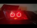 Honda Fn2 civic mk8 custom inner rearlights