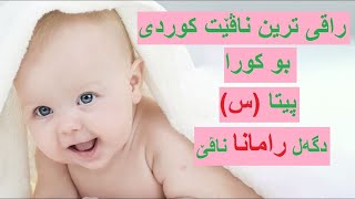 جوان ترین ناوەکانی کوردی بو کوران  پیتی س دگەل رامانی ناوەکان