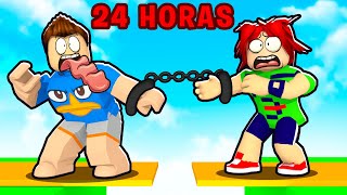 DOIS JOGADORES PARA PASSAR O DESAFIO NO ROBLOX!! (TeamWork Puzzles)