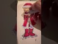 【名探偵コナン】灰原哀のサンタコス描いてみた クリスマス　 shorts