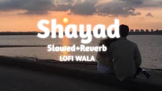 Shayad | [ Slowed+Reverb ] | Love Aaj Kal | Arijit Singh | LOFI WALA