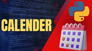 Python GUI tutorial: Learn how to create a Calendar in minutes! || Python Project