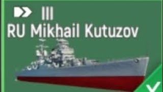 Force Of Warship: RU Mikhail Kutuzov | Heavy cruiser level 3 gameplay