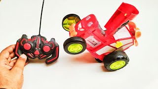 Rc crazy jumping car rc cars unboxing- dabbaunboxing