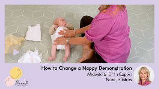 How to change a nappy. Parents You've Got This Midwife Expert shows you how.