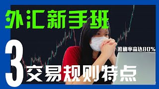 外汇教学【新手班】必学3特点交易规则🎯｜准确率更是高达80%｜有固定的形态，极简易懂的交易法｜ 外汇新手入门课程 （中文字幕）