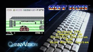 ChinnyVision - Ep 63 - Outrun - CPC, C64, Spectrum, MSX and Sega Master System