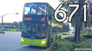 [SBST] SG6005K on City Direct Service 671 - MAN ND323F A95 Euro 6 Gemilang