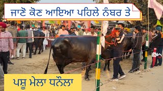 ਜਾਣੋ ਕੌਣ ਆਇਆ ਪਹਿਲੇ ਨੰਬਰ ਤੇ | Milking competition | Pashu mela Dhanaula