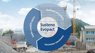 With Holcim Susteno and Evopact we close the material cycle