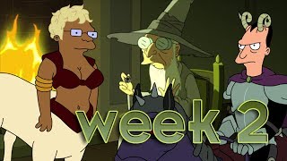 Cornwood Week 2 -- Greyfarn, Hermafroditee and Waltazar! (Futurama, Worlds of Tomorrow)