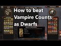 How to beat Vampire Counts as Dwarfs - Total War: Warhammer 3 Immortal Empires