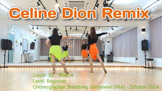 Celine Dion Remix linedance | 신나는 초급 라인댄스