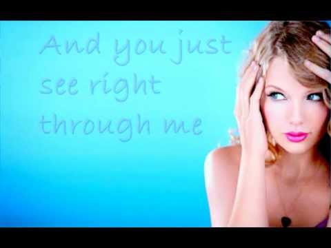 Invisible - Taylor Swift LYRICS - YouTube