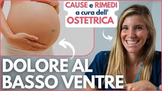 DOLORE AL BASSO VENTRE e alla PANCIA in GRAVIDANZA: CAUSE e RIMEDI - Ostetrica e Osteopata