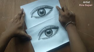 How to draw a realistic eye || Easiest eye drawing tutorial || Easy drawings step by step