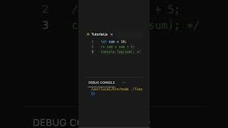 addition assignment operator (+=): more info in description #coding #javascript #tutorial #shorts