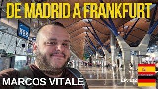 Cómo es EL VUELO desde MADRID hasta FRANKFURT 🇪🇸✈️🇩🇪