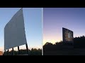 how a GIANT “movie screen” is made (drive in movies)